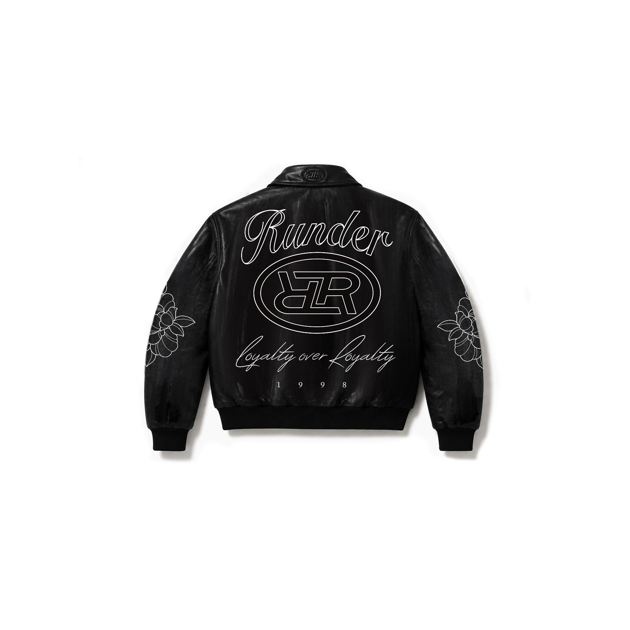 RNDR - Oversized Leather Bomber