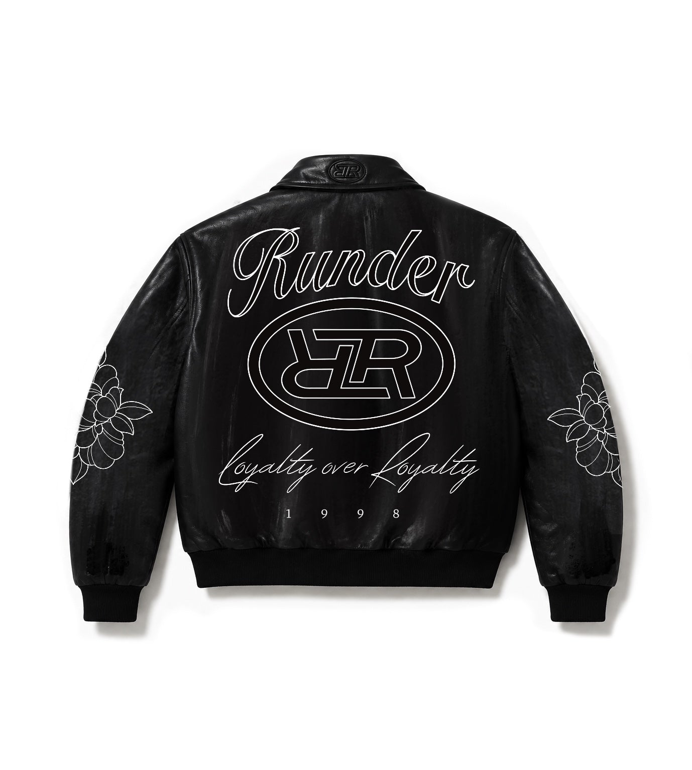 RNDR - Oversized Leather Bomber