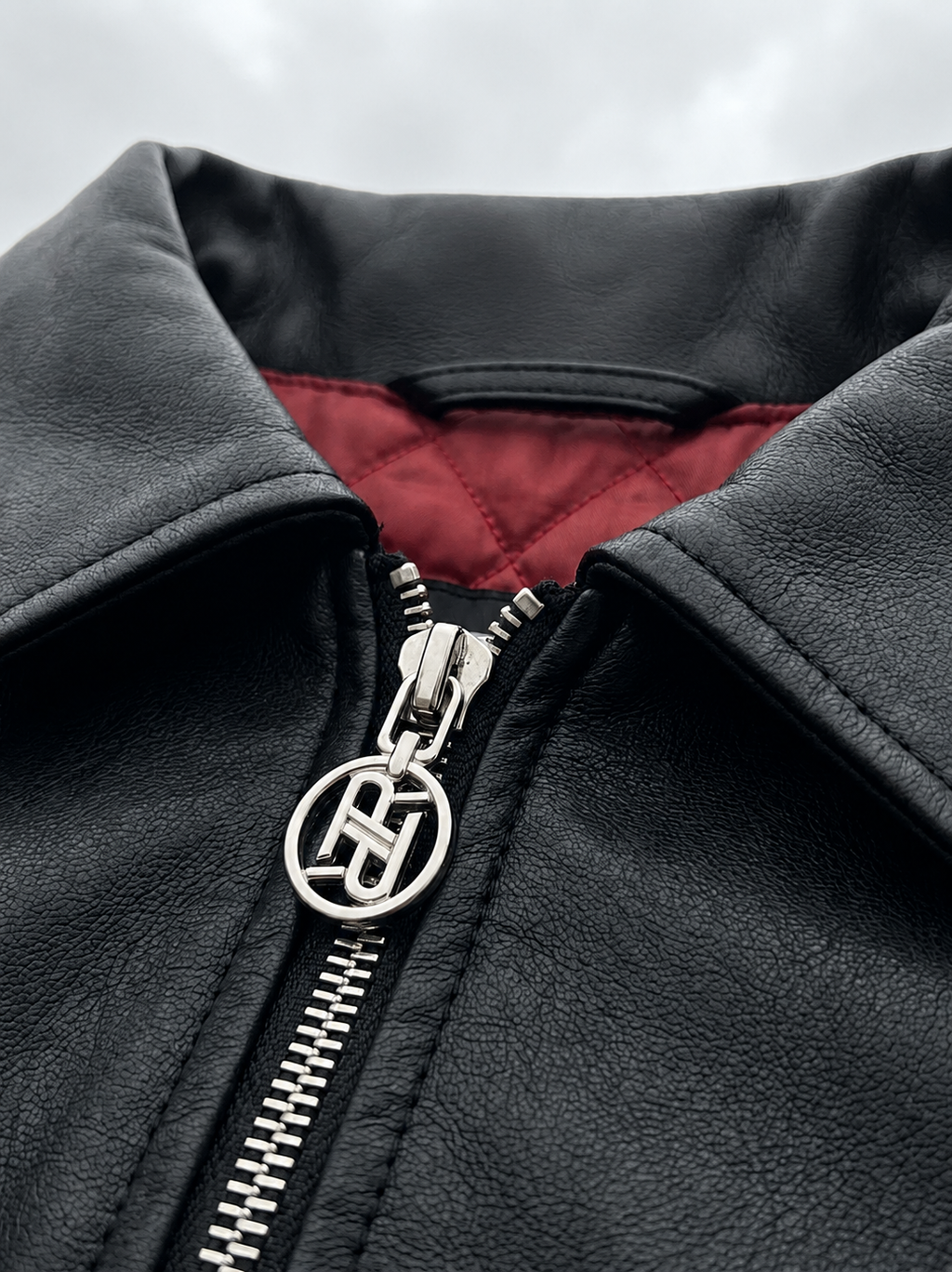 RNDR - Oversized Leather Bomber