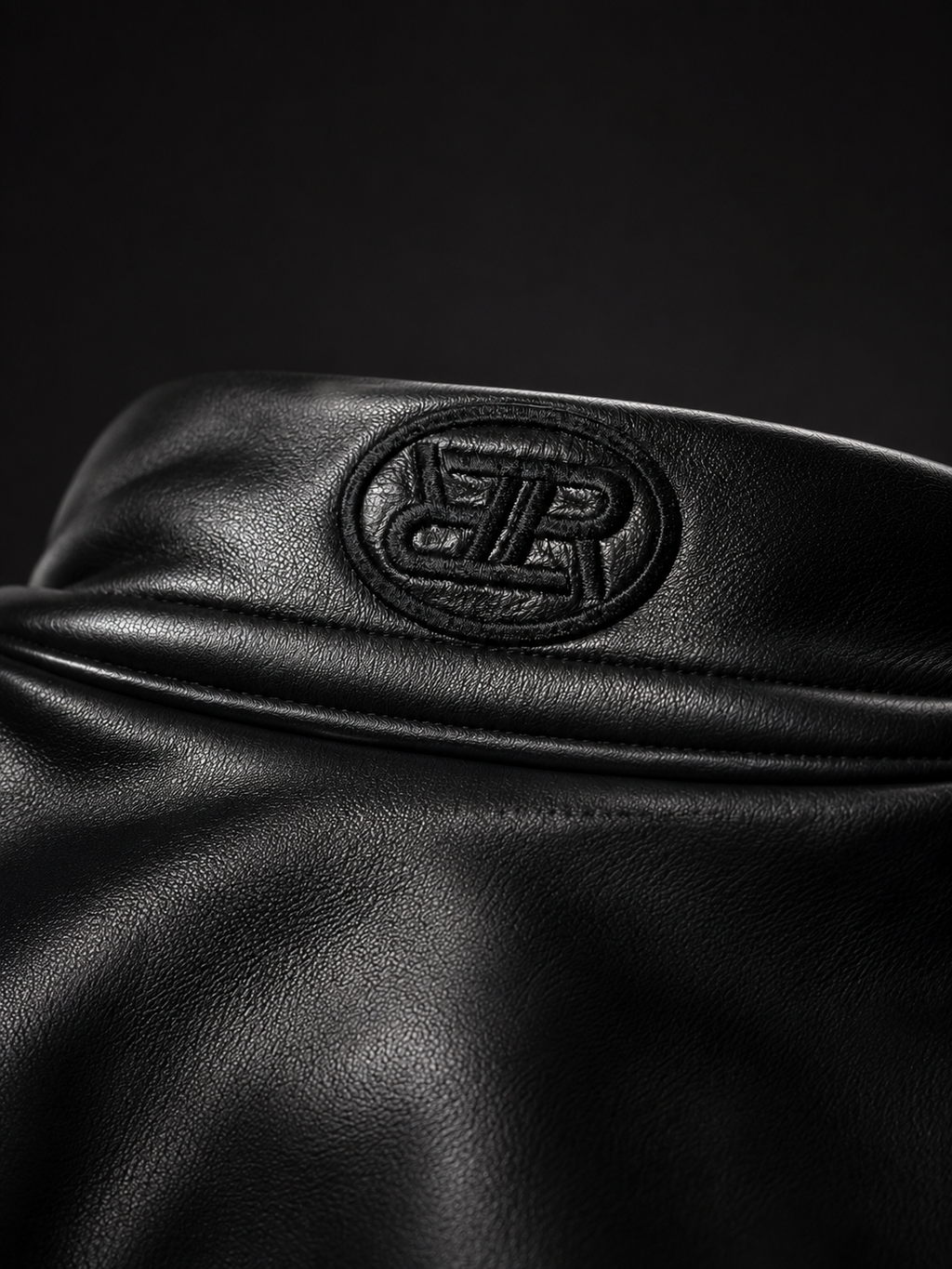 RNDR - Oversized Leather Bomber